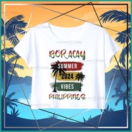 ✳ ✑ Boracay Shirt I Boracay crop top shirt  for teens and adults I Boracay Tshirt I summer shirt
