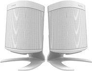 ONE, ONE SL &amp; Play:1 Desk Stand, Twin Pack, White, Compatible with Sonos ONE &amp; PLAY1 Speaker