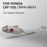 Honda Off road CRF150 CRF150L CRF150F Full range Motorcycle Exhaust System Muffler Exhaust 2016-2023