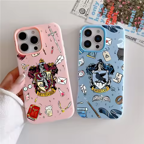 Ataff Harryr P-Potter Logo For Apple iPhone 17 16E 16 15 14 13 12 mini Pro Max Plus Cover Funda Sili