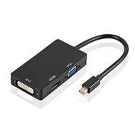 3IN1 Mini Display Port to DVI VGA HDMI Adapter Cable
