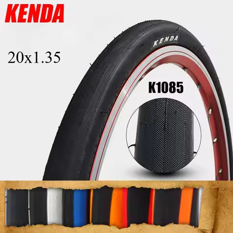Kenda K1085 folding bicycle tire 20x1.35 60TPI mountain bike tires 32-406 MTB 20er ultralight cyclin