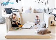 Alzipmat - Bumper Bed (urban white) 100%made in Korea