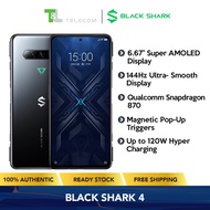 Black Shark 4 5G 12+256GB | Official Global Version | Qualcomm® Snapdragon 870 |  Magnetic Pop-Up Triggers | 144Hz Ultra Smooth Display | Liquid Cooling System | Xiaomi Black Shark