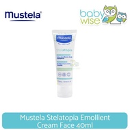 NEW Mustela Stelatopia Emollient Cream Face 40ml - Krim Wajah Bayi Atopik [terbaik][terlaris]