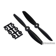 HQProp 5x4.5 Black Multi-Shaft Dedicated Propeller Glass Fiber Composite Material 2 Pcs (One Front O