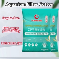 VOONLINE Tearable Cashmere Cotton Filter Cotton Wool Fish Tank Aquarium Filtration System High-densi