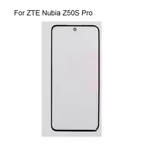 For ZTE Nubia Z50S Pro Front LCD Glass Lens touchscreen Touch screen Panel For Nubia Z 50S Pro Outer