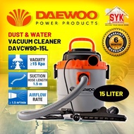 SYK Mostaz Moto MSVC-15L (1250W) / Daewoo DAVCW90-15L (1200W) Wet and Dry Vacuum Cleaner Heavy Duty Water Vacuum Blower