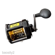 [baositybbMY] Big Game Fishing Reel Saltwater Casting Trolling Drum Reel Drag 25kg/55lbs