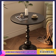 XW88 Wrought Iron Side Table Round Table Tall Feet Coffee Table Modern Simple Living Room Balcony cx