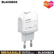 LDNIO A2316C 20W Fast Charging USB Charger Quick Charge QC3.0 + PD USB-C Fast Charge Travel Adapter