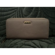 Preloved Hilly Synthetic leather Long wallet- Purple