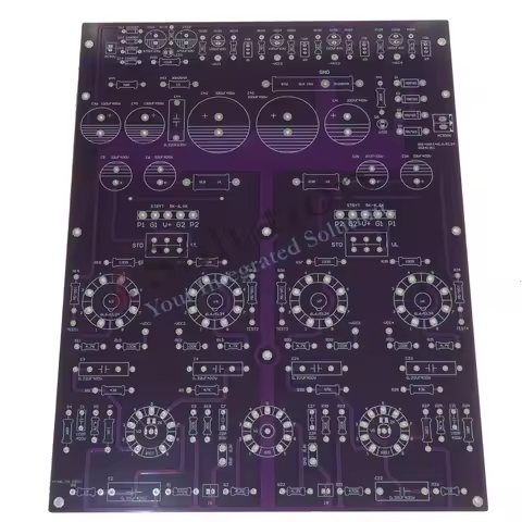6L6 5881 EL34 Push-Pull Tube Amplifier 2*20W Gallbladder Power Amplifier Circuit Board