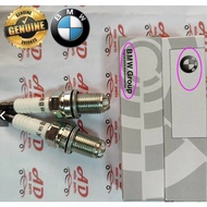 Original 2PCS Iridium Spark Plug 12120037607#BKR6EQUP For BMW E34 E36 E38 E39 E46 M62 E65 M54 Z3 325