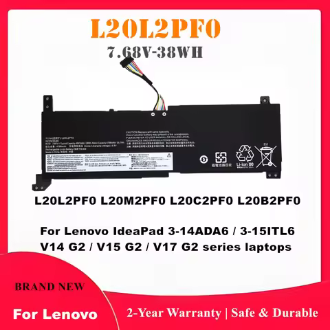 L20L2PF0 Laptop Battery For L20B2PF0 L20C2PF0 L20D2PF0 L20L2PF0 L20M2PF0 L20L3PF0 L20C3PF0 L20M3PF0 