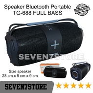 Speaker Bluetooth Portable TG 668 Full Bass radio FM TF/USB Wireless