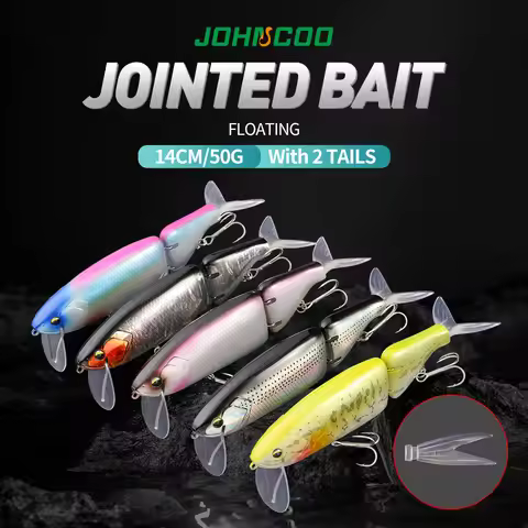 14cm 50g Fishing lure Jointed fishing lure for big game Pike bass lure fishing bait Swimbait fishing