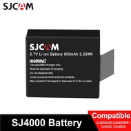 SJCAM SJ4000 Battery 900 Mah Battery Dual Charger For SJCAM SJ4000, SJ4000 AIR, SJ5000X, SJ5000 Wifi, M10 Action Camera