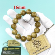 Vòng tay trầm hương tốc tròn đơn Sơn Mộc Hương mang lại may mắn bình an và tài lộc cho người đeo