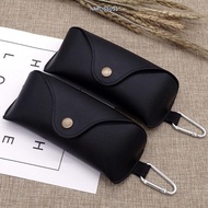 NARCISSUS13A0E Glasses Bag  Glasses  Black Soft With Metal Buckle Sunglasses Box