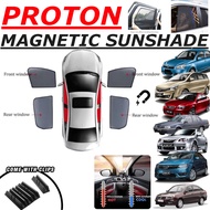 Car Sun Shade Window Sun Visor X50 Magnetic Sunshade Wira Saga Exora Iswara Persona Tahan Panas