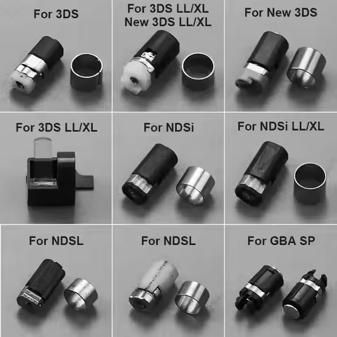 1pcs Hinge Axle Shell Repair Parts For NDS Lite NDSL NDSi LL XL GBA SP For 3DS New 3DS LL XL Replace