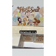 LABUBU POP MART Have A Seat Version Sealed Blind Box