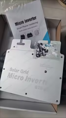 Tuya WiFi 600W Grid Micro Inverter for Two 300W PV Panels Smart APP Control On-Grid Solar Micro Inve