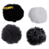 Universal Lavalier Microphone Furry Windscreen Fur Windshield Wind Muff Soft for Sony Rode Boya Lapel Lavalier Mic 5Mm