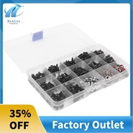 500Pcs Universal RC Kit Hardware Fasteners Set for 1/8 1/10 1/12 1/16 RC Cars