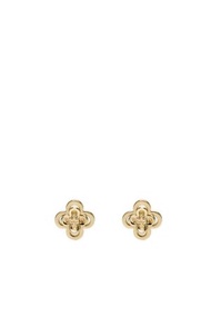 Kira Clover Stacked Stud 針式耳環 (平行進口)