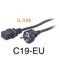 C19 to CEE/7 Schuko 3.5M Input power Cord Cable, apc power ups cable