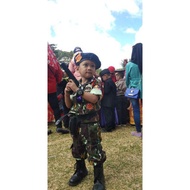 Baju Polisi Brimob Loreng anak Kostum brimob loreng untuk anak Baju
