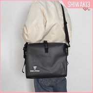 [Shiwaki3] Bike Handlebar Bag Large Reflective Front Mount Waterproof Frame Bag