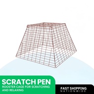 Scratch Pen 14 Lines for Chicken & Roosters by Mr. Chuck – Durable & High-Quality Construction Desig
