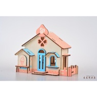 3D Three-dimensional Jigsaw Puzzle-Chocolate House 3D立体拼图拼板-巧克力小屋