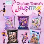 chip bag chip bag tema HUNTRIX bag birthday goodies happy birthday KPOP DEMON HUNTERS