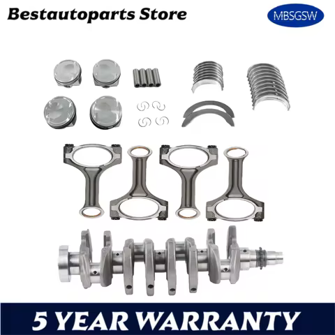 G4FJ 1.6L Turbo Engine Con Rod Crankshaft Main Pistons Bearings Kit 23410-2BCA0 21030-2B700 For Hyun