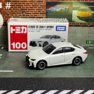 Cool Trendy Craze TOMY Dome Car Alloy Car Model Collection Ornaments TOMICA No. 100 Lexus IS350 Birt