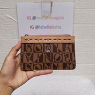 GANTUNGAN Bonia Claire Monogram Preloved Keychain Pouch