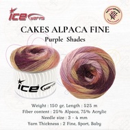 Ice Yarns CAKES ALPACA FINE Knitting Yarn
