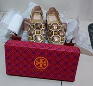 Tory Burch 草編鞋（正品）6號