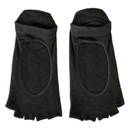 Bahe Womens Studio Grippy Opentoe Socks (Anthracite) - Sports Direct One Size