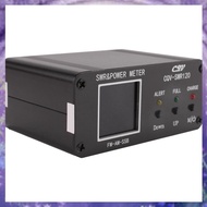 (GPBS) CQV-SWR120 High Standing Wave Alarm Function SWR Meter 240 X 240 Full Color HD Display SWR Me