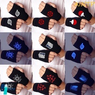 AINTP Naruto Gloves Cotton Anime Hatake Kakashi Fingerless Gloves