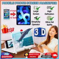 💯 Mobile Phone 3D Enlarge Screen HD Screen Magnifier Amplifier Stand Phone Stand Cermin Pembesar Skrin Smartphone 手机放大镜