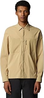 NF0A8B53LK5 M L/S LIGHTRANGE Men's T-Shirt Khaki Stone Size L