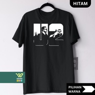 Adult and Children's T-shirts Band U2 2 Size S - 7XL Big Size Jumbo and Children's T-shirts Size XS 