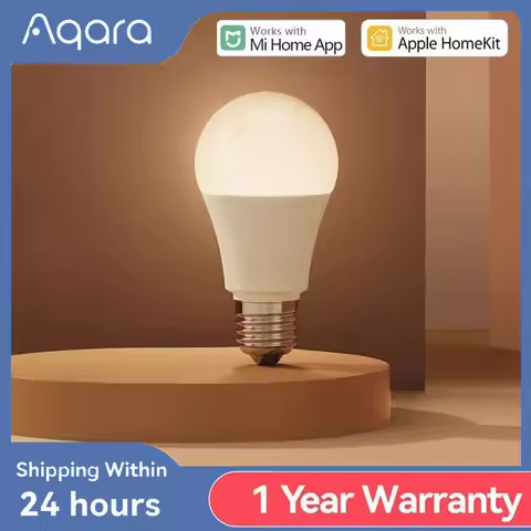 NEW Aqara Smart LED Bulb T1 Zigbee 3.0 Bluetooth E27 2700K-6500K 220-240V Smart Home Lamp Light For 